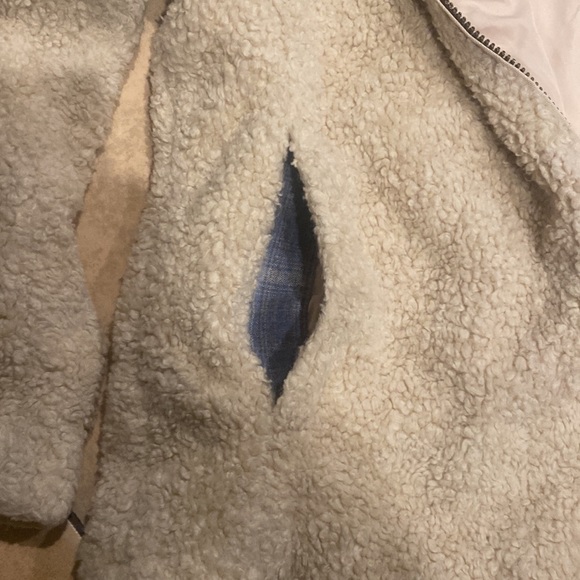 Pendleton cream Sherpa jacket large - Picture 5 of 6